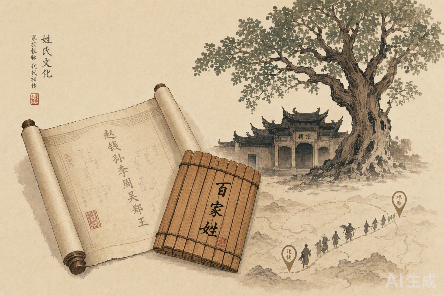 姓氏文化探源：你的姓氏从哪里来？