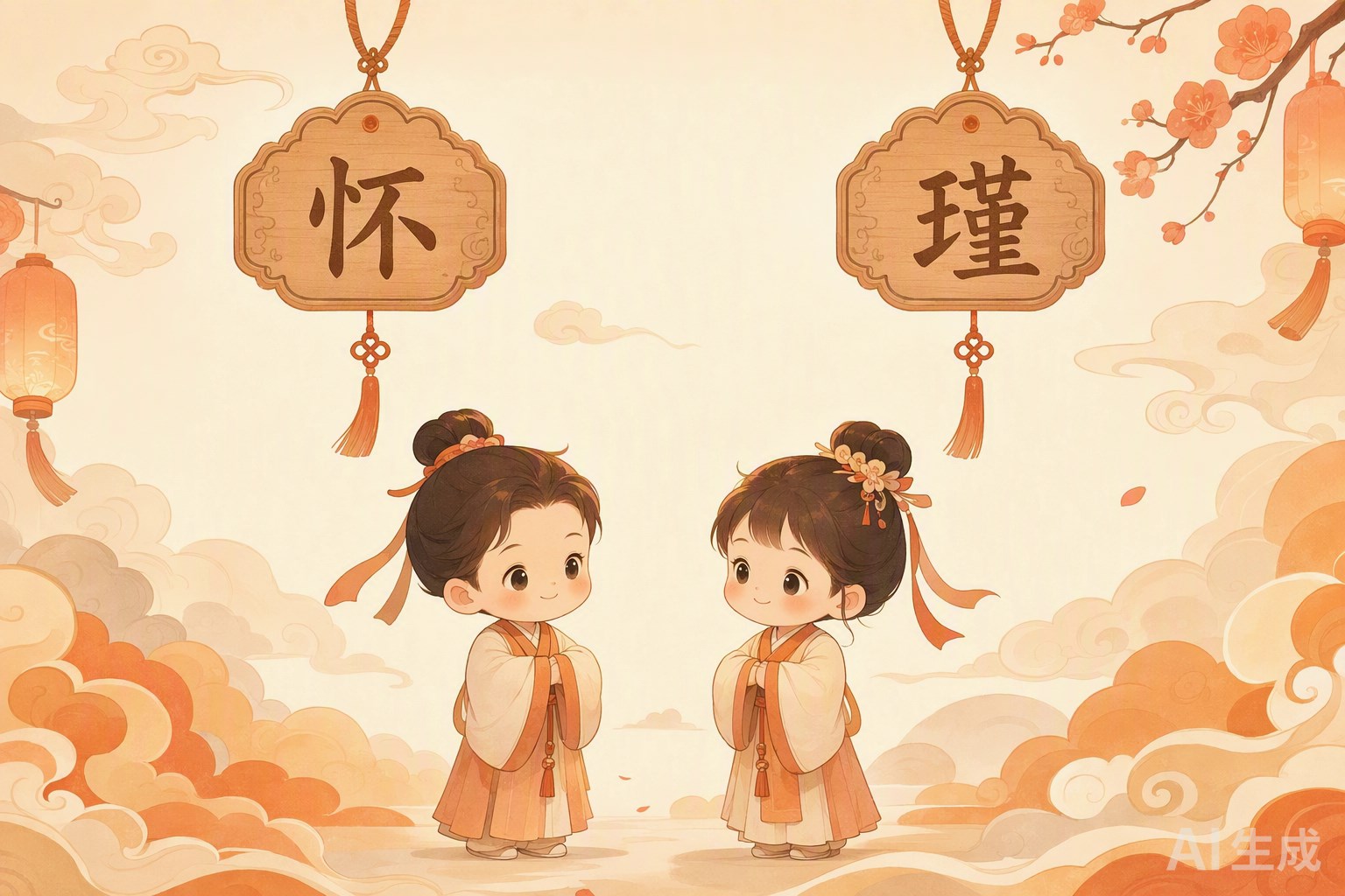 双胞胎与兄弟姐妹起名技巧：一组名字里的团圆