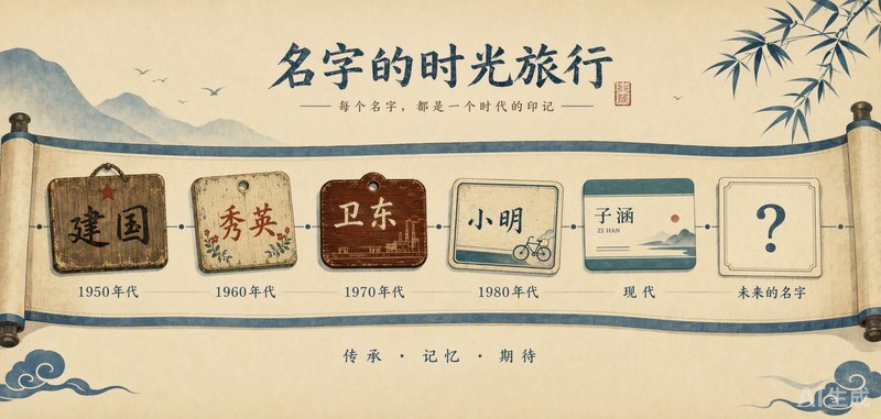 名字也有流行色：如何取一个不过时的名字